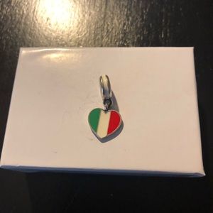 Authentic PANDORA Flag of Italy Charm